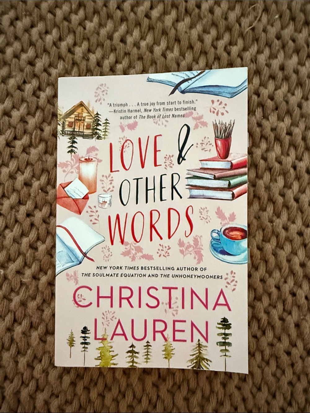 Love & Other Words by Christina Lauren - Pink Cover